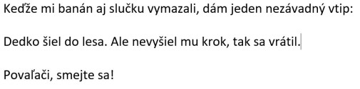 Nezávadný príspevok